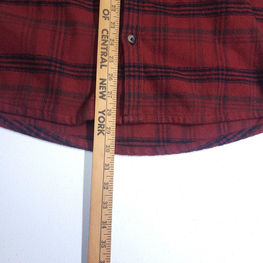 Colorado Clothing Flannel Shirt Men L Red Plaid - Picture 9 of 10